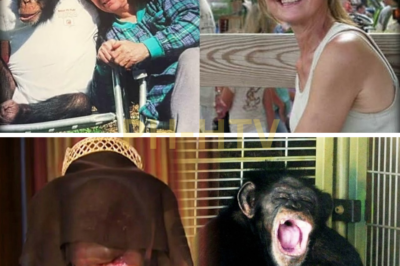 Travis el chimpancé y Charla Nash