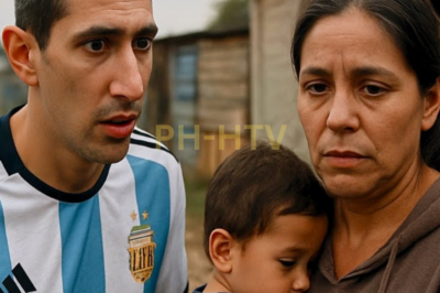 ha-ÁNGEL DI MARÍA sigue a su EX EMPLEADA y descubre que vive en un TERRENO INVADIDO con sus hijos