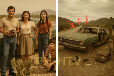 ha-Familia desaparece en 1979 rumbo a Real de Catorce; en 2025 hallan el coche sin puertas ni rastros