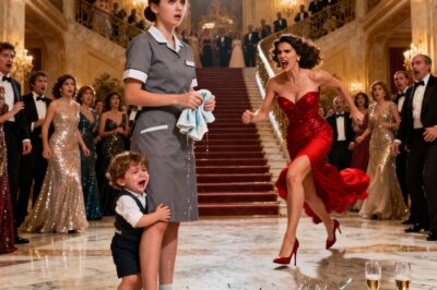 (nk)El bebé del millonario rompió un año de silencio para llamar “Mamá” a la empleada de la limpieza frente a toda la élite de Madrid, revelando un secreto que podría costarme la vida.