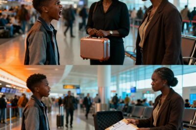 Mi HIJO me GRITÓ en el AEROPUERTO “¡DEJA DE SER INÚTIL!” — y LE QUITÉ todo lo que pensaba HEREDAR!