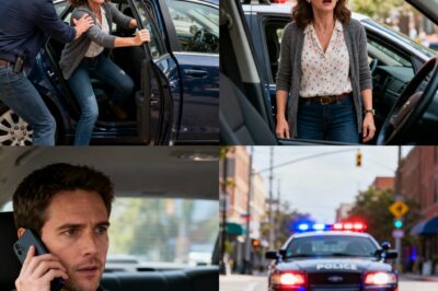 “¡PÍDETE UN UBER O CAMINA, MAMÁ!” — dijo empujándome del coche… así que llamé una PATRULLA!