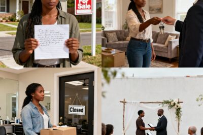 “MI MARIDO NO TE QUIERE EN LA BODA!” — ENTONCES VENDÍ LA CASA, EL SALÓN… ¡SE CASARON SIN NADA!