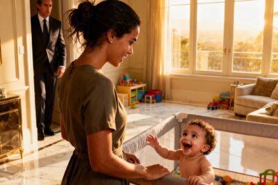 (nk)El millonario instaló cámaras para vigilar a la niñera… pero lo que vio de su hijo lo dejó en shock.