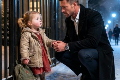 La niña dijo: “Señor, mi mamá no regresó a casa anoche…”. El director ejecutivo la siguió a la nieve…