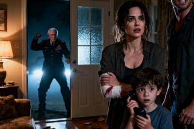 (nk)Cuando mi esposo me tiró del cabello y me partió el brazo, alcancé la mirada de mi hijo y le hice un leve asentimiento. Mi pequeño de cinco años tomó el teléfono con las manos temblorosas y marcó el número secreto. —Abuelo… ¡Papá está lastimando a mamá! —sollozó. Al otro lado, se escuchó una inhalación brusca, un roce, y luego una voz baja y temblorosa: —Quédense donde están. Voy para allá. Y fue entonces cuando todo realmente comenzó.