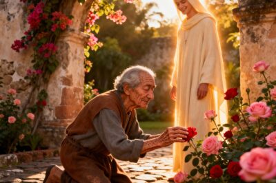 (nk)“NO NECESITA PAGAR, SEÑOR”, DIJO EL JARDINERO CIEGO AL EXTRAÑO… PERO ERA JESÚS DISFRAZADO…