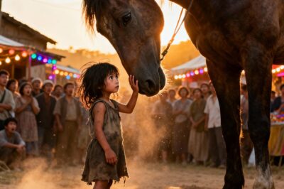 (nk)¡DIEZ MILLONES SI MONTAS MI CABALLO SALVAJE! DIJO EL JEFE A LA NIÑA HUÉRFANA… El Silencio Que Lo Cambió Todo