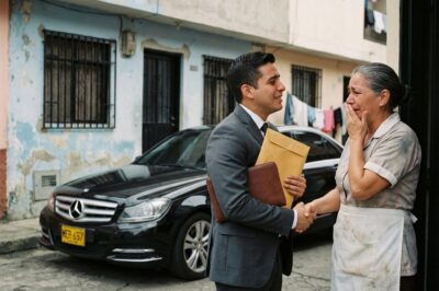 (nk)Camarera Les Dio Comida a Dos Huérfanos… y 17 Años Después un Coche de Lujo Se Detuvo Frente a Su Casa…