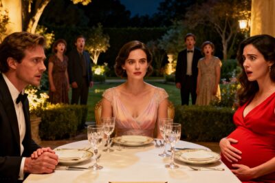 (nk)¿Cómo es posible que el hombre que juró amarme frente al altar de la Catedral se atreviera a profanar nuestra cena de aniversario trayendo a su amante embarazada, exhibiéndola como un trofeo mientras yo servía la mesa? Miguel pensó que mi silencio era debilidad y que el vestido rojo de esa mujer borraría diez años de matrimonio, pero lo que no sabía era que entre mis manos no sostenía una servilleta, sino el sobre que destruiría su máscara de éxito, revelando una verdad tan devastadora que lo dejaría sin apellido, sin fortuna y sin el hijo que tanto presumía ante mi familia en esta noche de traición y justicia.