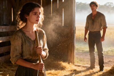 (nk)¡Enviaron a la hija más fea para limpiar el establo del hacendado millonario…pero ella era su sueño!