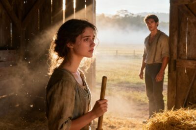 (nk)¡Enviaron a la hija más fea para limpiar el establo del hacendado millonario…pero ella era su sueño!