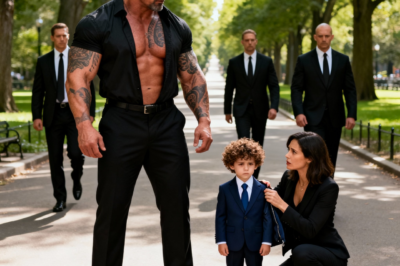 Ella habló italiano para calmar a un niño perdido en Central Park; minutos después, su padre mafioso la rodeó y susurró: “No la dejes ir…”