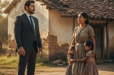 millonario va a la casa de su exesposa después de 12 años y su reacción es inesperada.