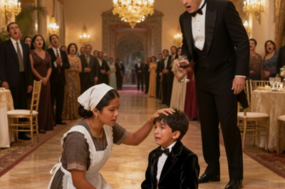 “QUIEN CONSIGA HABLAR A MI HIJO SE CASARÁ CONMIGO”. ANUNCIÓ EL MULTIMILLONARIO, Y LA CRIADA DEJÓ A TODOS LOS INVITADOS SIN PALABRAS.