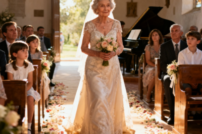 Cuando Carmen anunció que se casaba a los 89 años, la familia se echó a reír. O supuso lo peor.