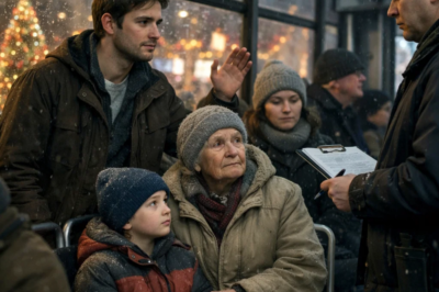 “Mamaie… ¿qué van a hacer estos señores? ¿Nos van a tirar del autobús?”