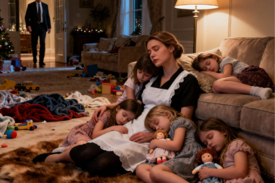 Un millonario despidió a 37 niñeras en solo dos semanas, hasta que una trabajadora doméstica hizo lo que nadie pudo por sus seis hijas