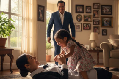 Faltaban 3 días para Navidad y este padre millonario había perdido toda esperanza de ver a su hija caminar otra vez; hasta que regresó a casa antes de tiempo y descubrió el secreto desgarrador que su ama de llaves escondía en el cuarto de la niña.