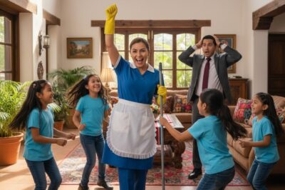 MILLONARIO DESPIDIÓ 10 NIÑERAS EN 1 MES, PERO LA NUEVA EMPLEADA CAMBIÓ TODO CON SUS 3 HIJAS… mxc