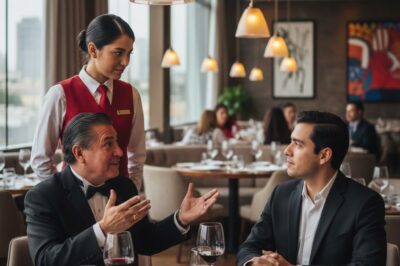 ¡Habla Com Mi Hijo Sordo! — Se Burló El Millonario Arrogante… Pero La Mesera Lo Calló mxc